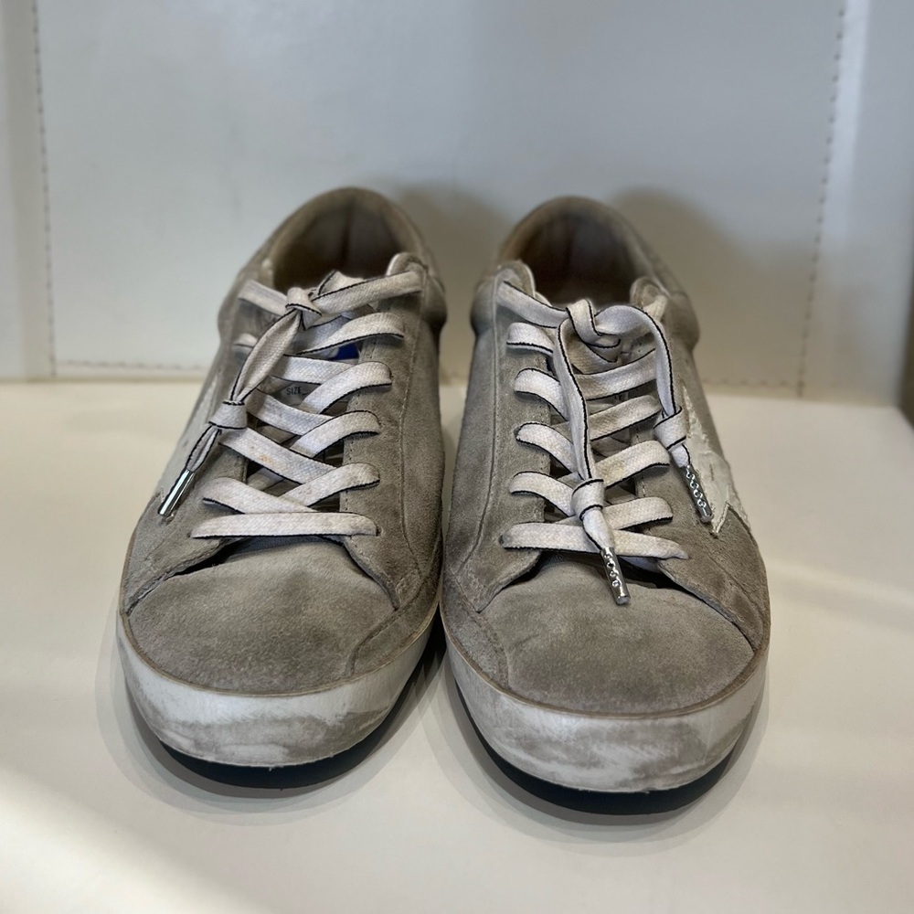 Golden Goose Superstar Sneakers, Ice Suede, Size 37 - Picture 2 of 7